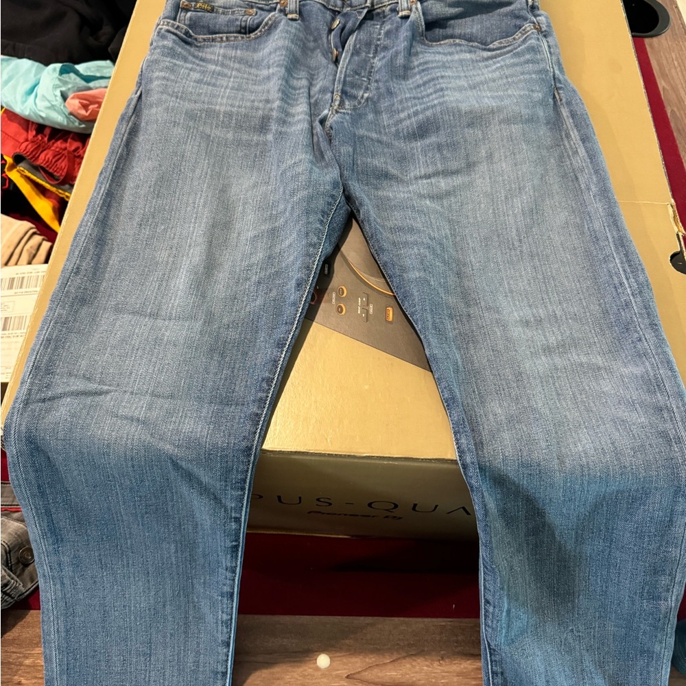 Ralph Lauren Classic Blue Jeans for Men